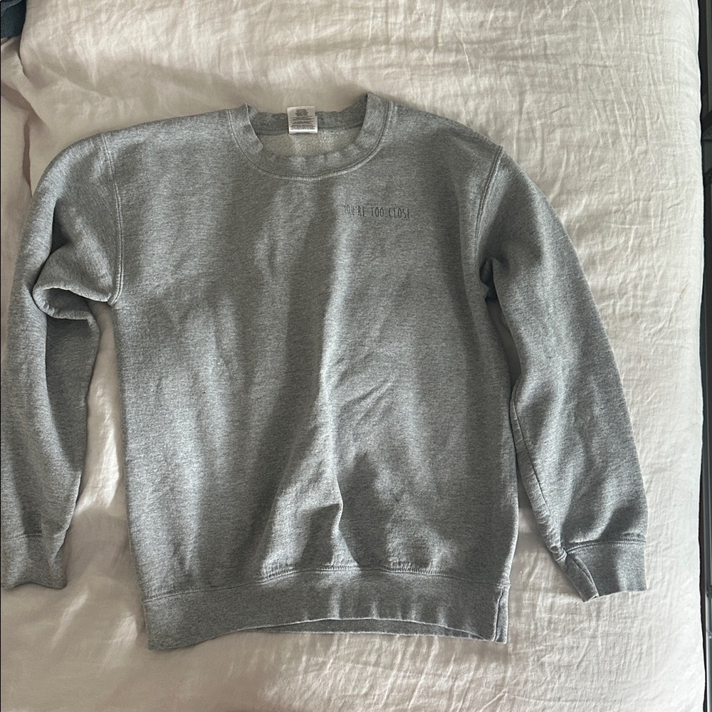 Gray Crewneck Sweatshirt